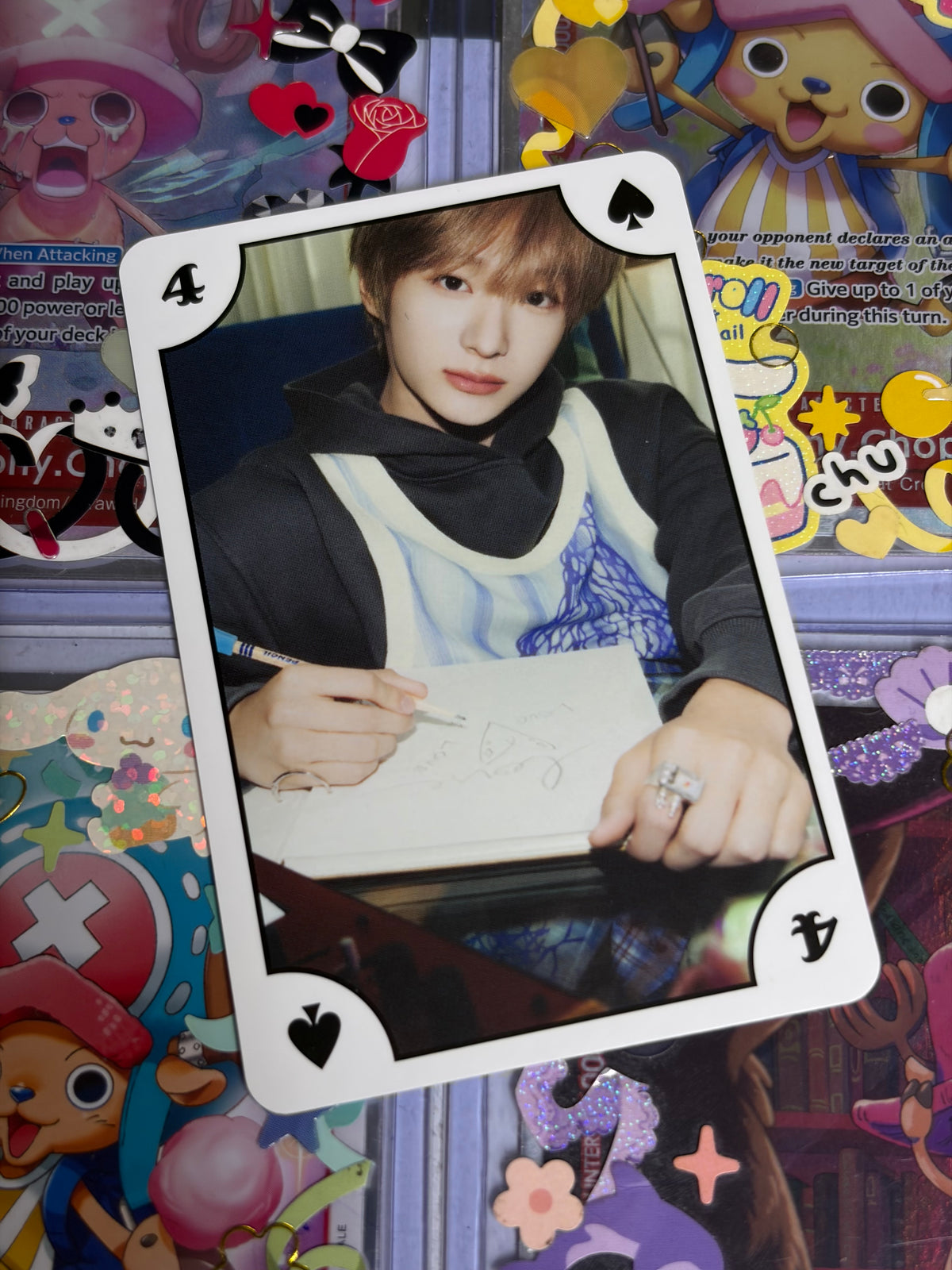 Donghwa My First Flip ver Black Playing card