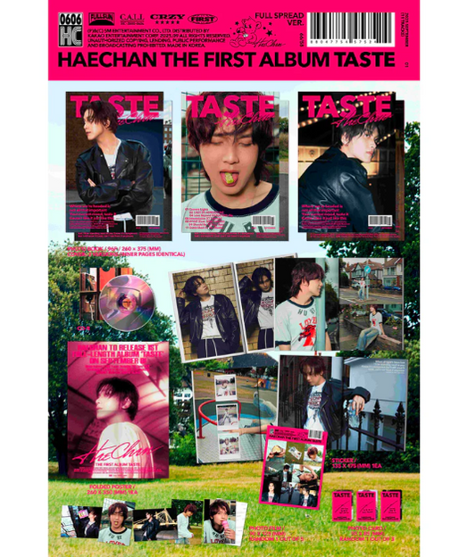 Haechan - The 1st Album TASTE Full Spread Ver