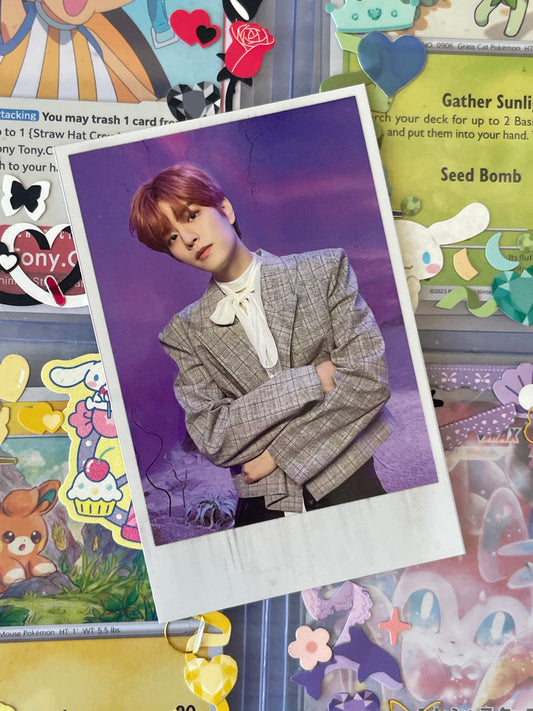 Seungmin Rockstar Polaroid