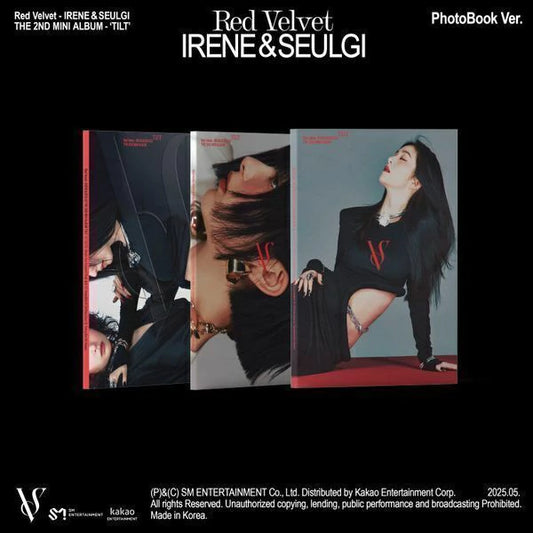 Abumes lRed Velvet Irene & Seulgi 2nd Mini Album TILT Photobook Ver SELLADOS