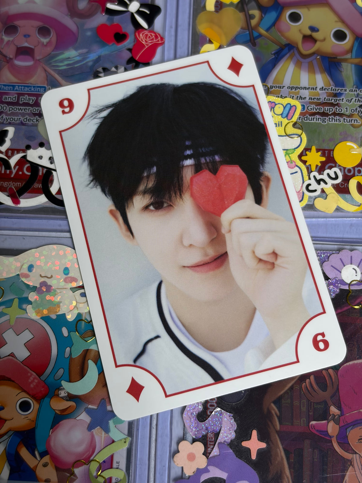 Donghyeon My First Flip ver White Playing card