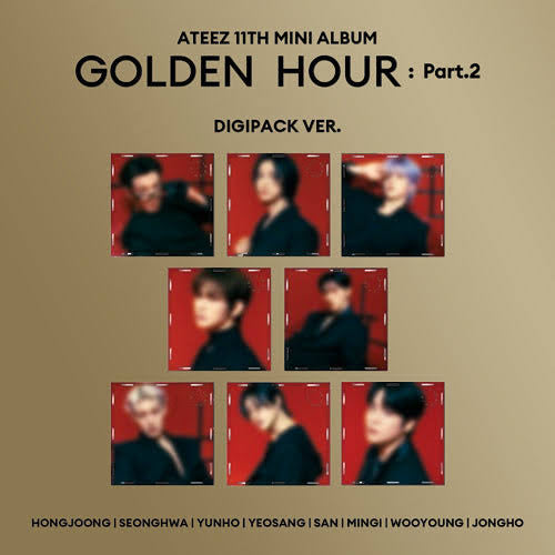 ATEEZ Golden Hour Pt.2 DiggiPack Sellados