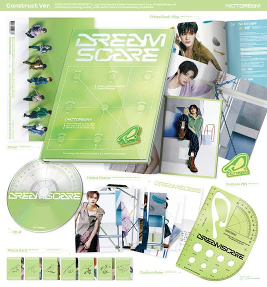 NCT DREAM 4th ALBUM SCAPE CONSTRUCT