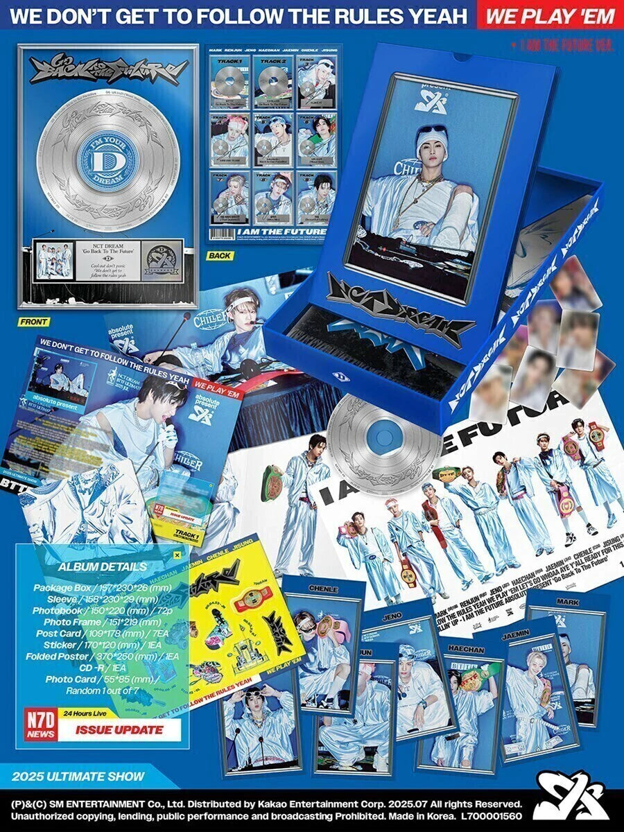 NCT DREAM - Go Back To The Future ver I Am The Future Sellado