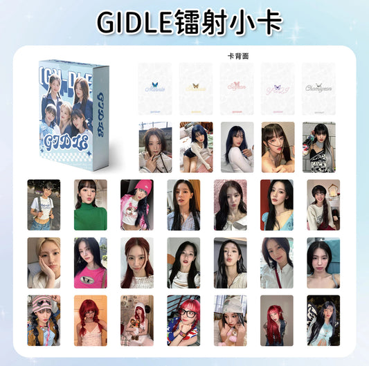 G idle Lomocards