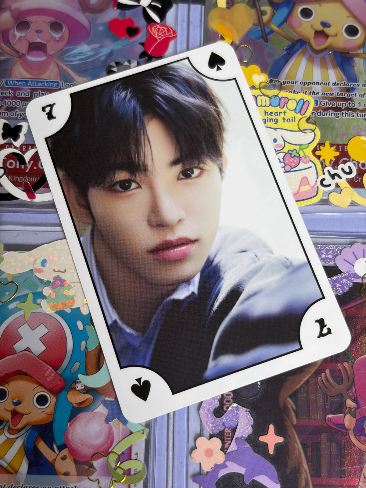 Minje My First Flip ver Black Playing card