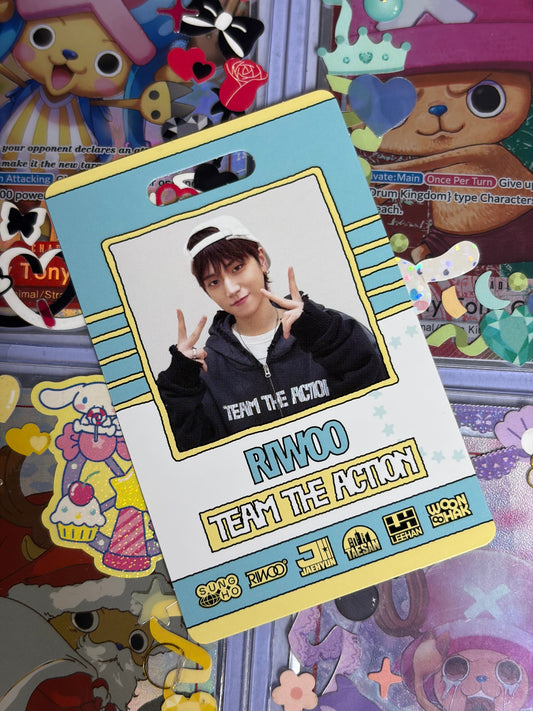 Riwoo The Action ver Weverse ID