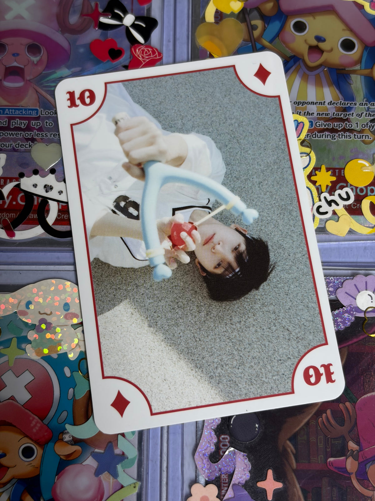 Donghyeon My First Flip ver White Playing card