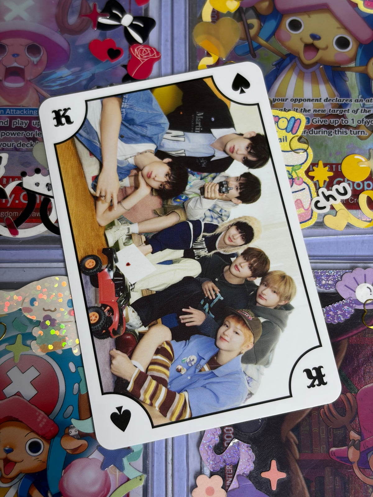 Kickflip My First Flip ver Black Playing card