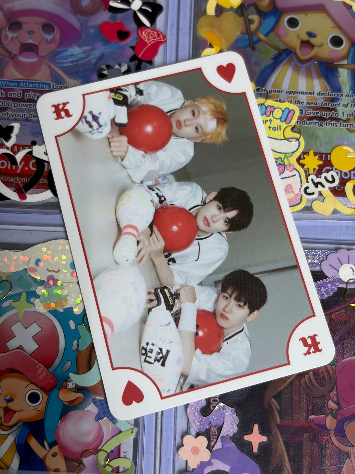 Kickflip My First Flip ver White Playing card