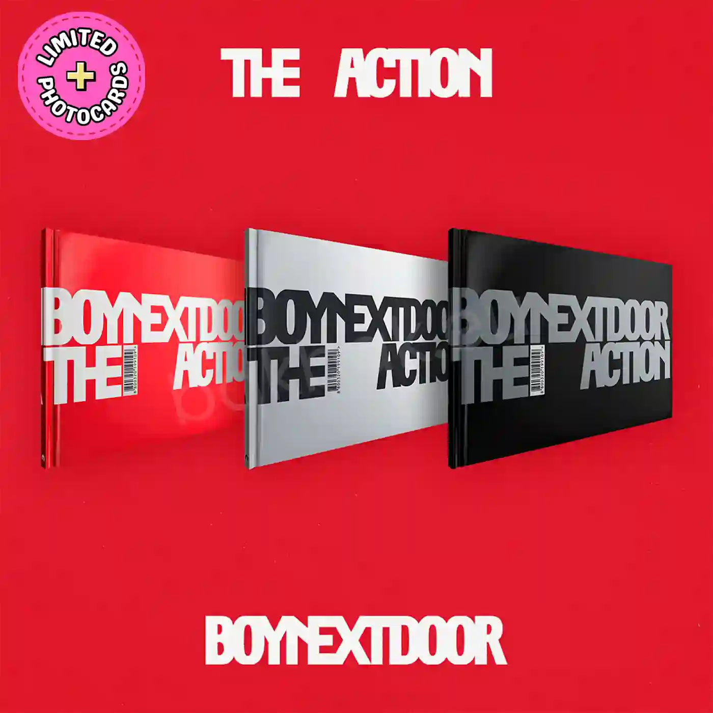 BOYNEXTDOOR Albumes - 5th EP The Action Sellados ver Photobook