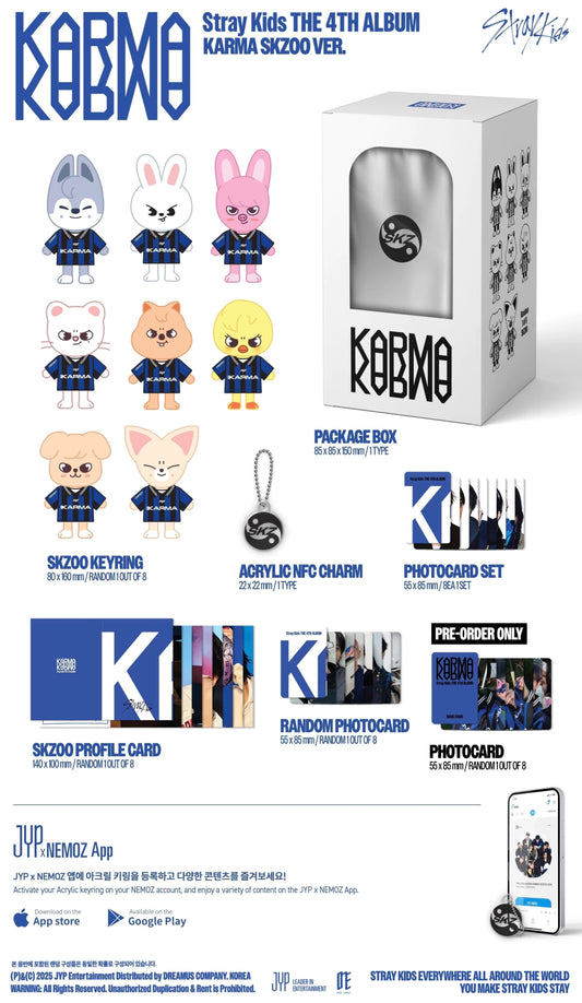 Stray Kids KARMA ver SKZOO Sellados