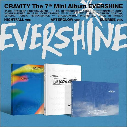 CRAVITY EVERSHINE ALBUM SELLADO