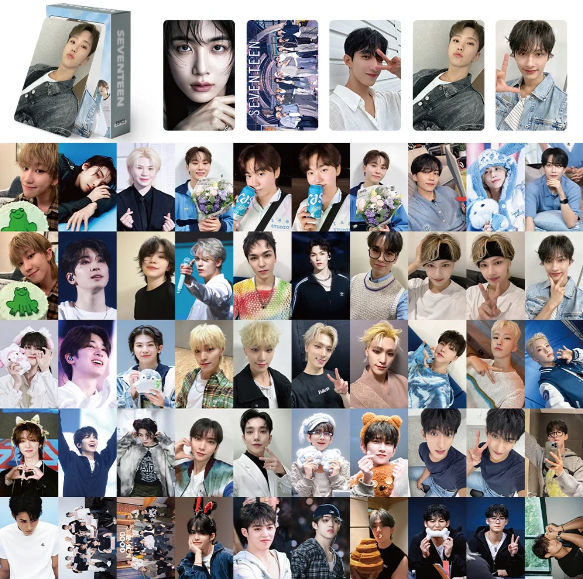 Seventeen Lomocards