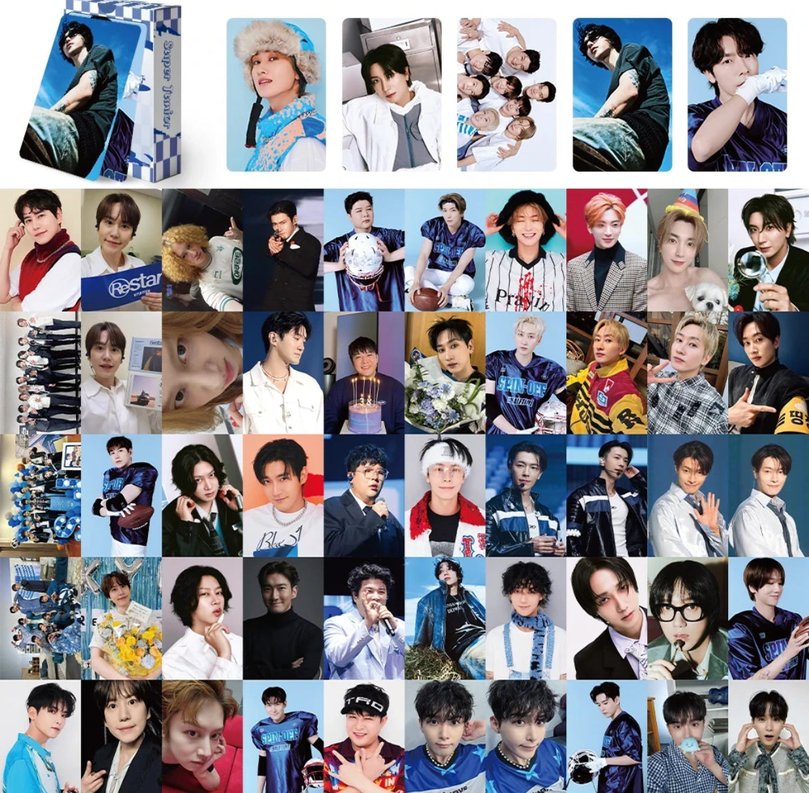 Super Junior Lomocards