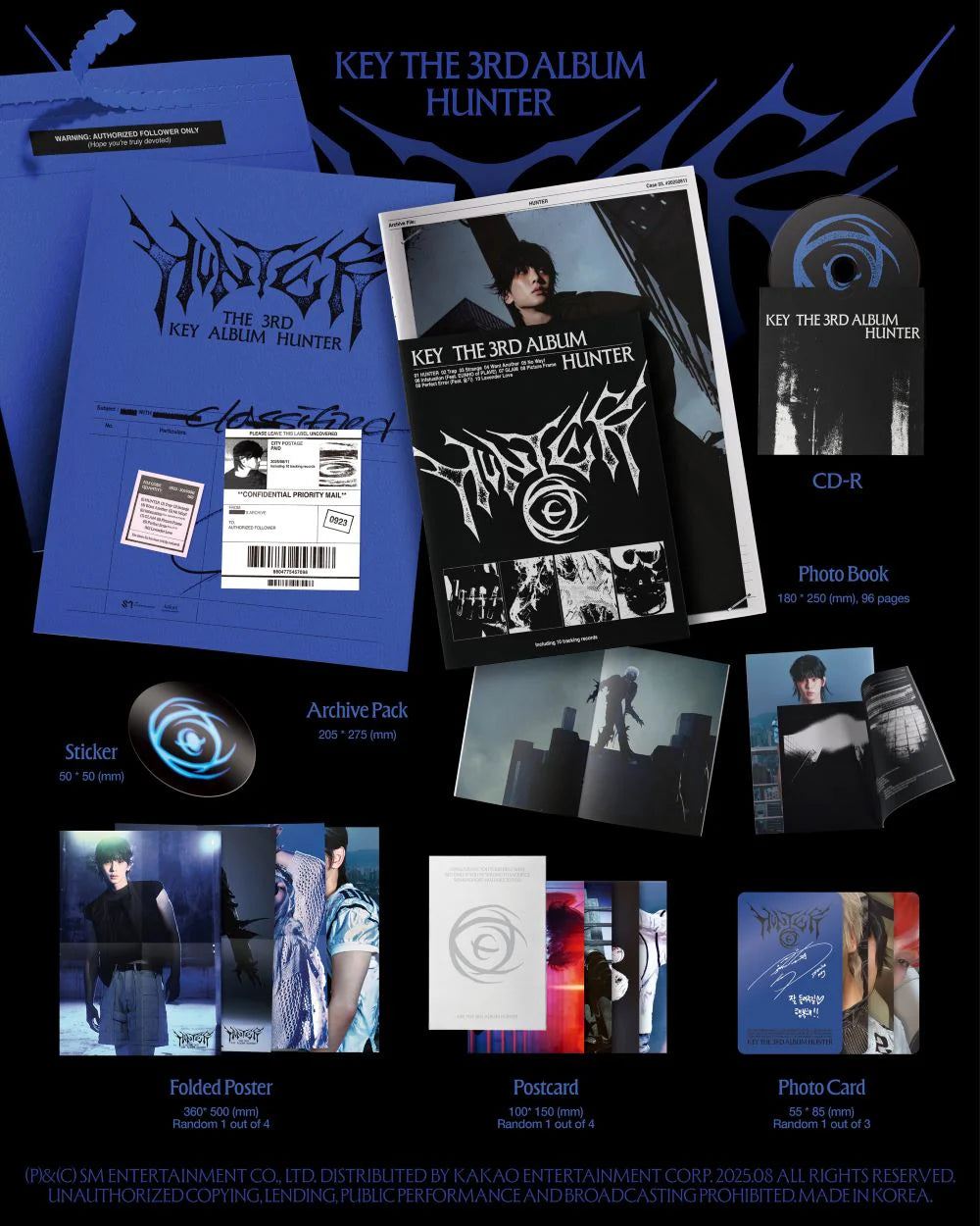 Key - The 3rd Album Hunter Archieve ver