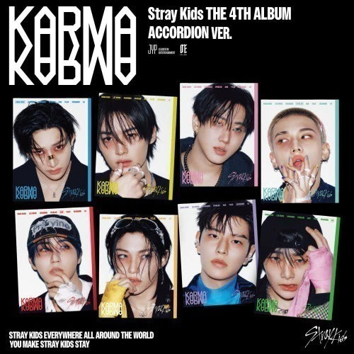 Stray Kids - The 4th Album Karma ver Accordion Sellado