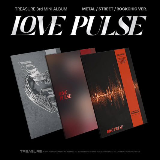 Treasure - Love Pulse 3rd Mini Album Sellados