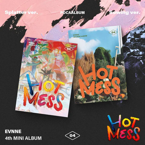 EVNNE Hot Mess 4th Mini Album Poca Album