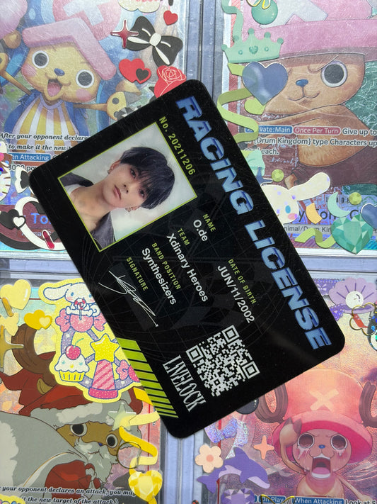 O.de LiveLock ID Racing License