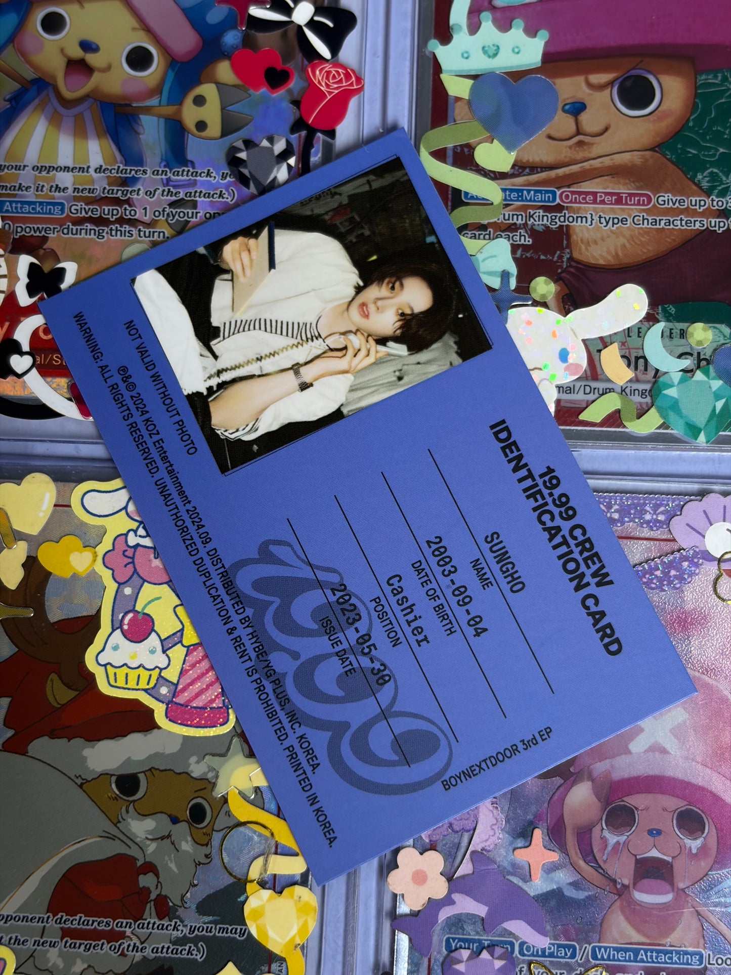 Sungho 19.99 ver Crew Card ID
