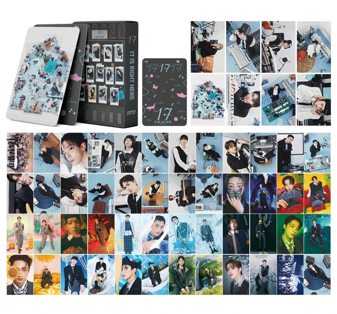 Seventeen Lomocards