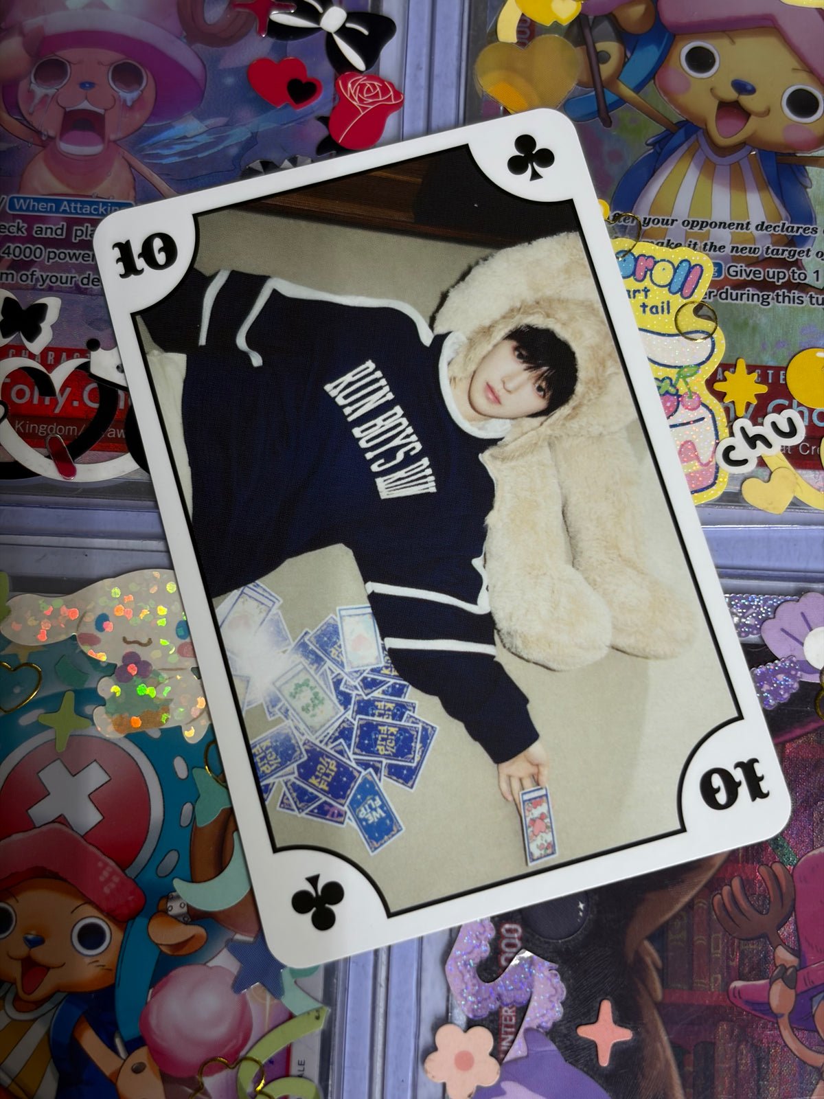 Donghyeon My First Flip ver Black Playing card